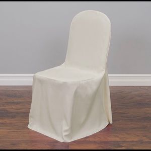 Polyester Banquet Chair Cover Ivory